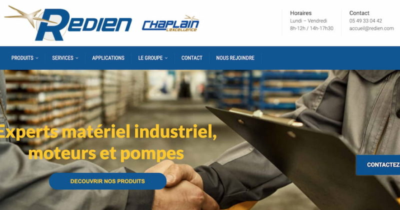 Refonte des site web Redien et Chaplain Energie